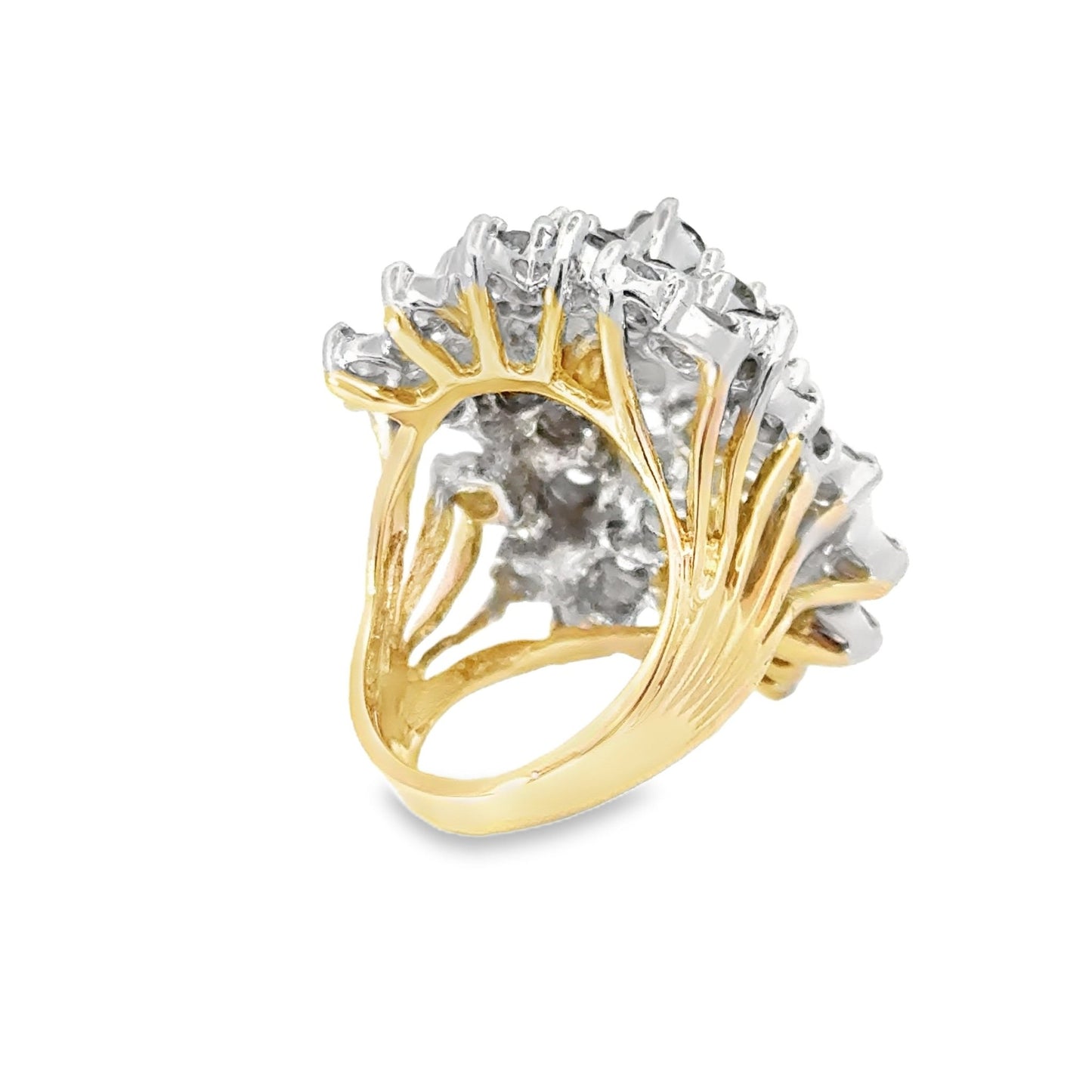 Ring mit 46 Brillanten ca. 6 ct in Gold 585 - JUWEL1