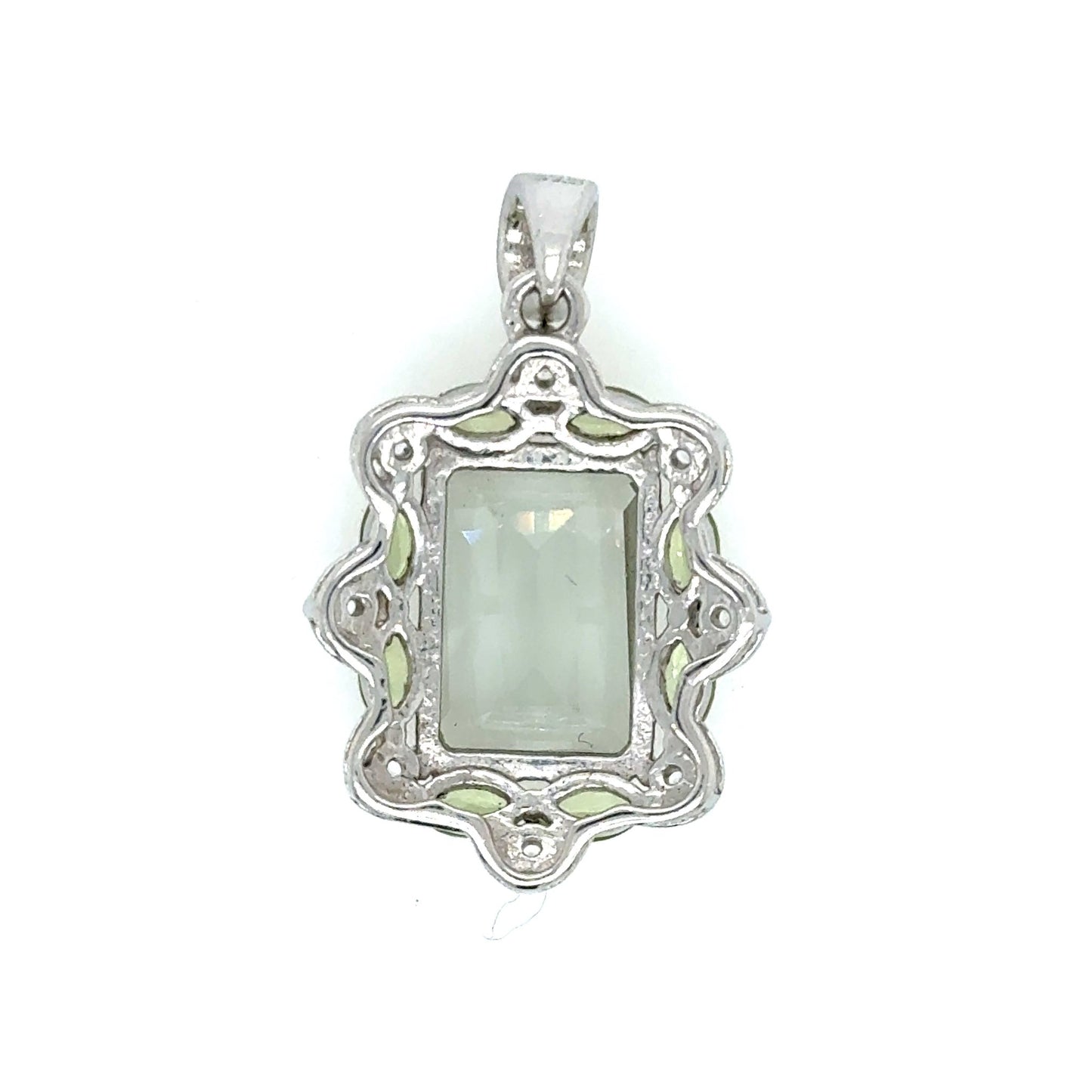 Anhänger Harry Ivens mit Peridot & Weißtopas in Silber 925 - JUWEL1