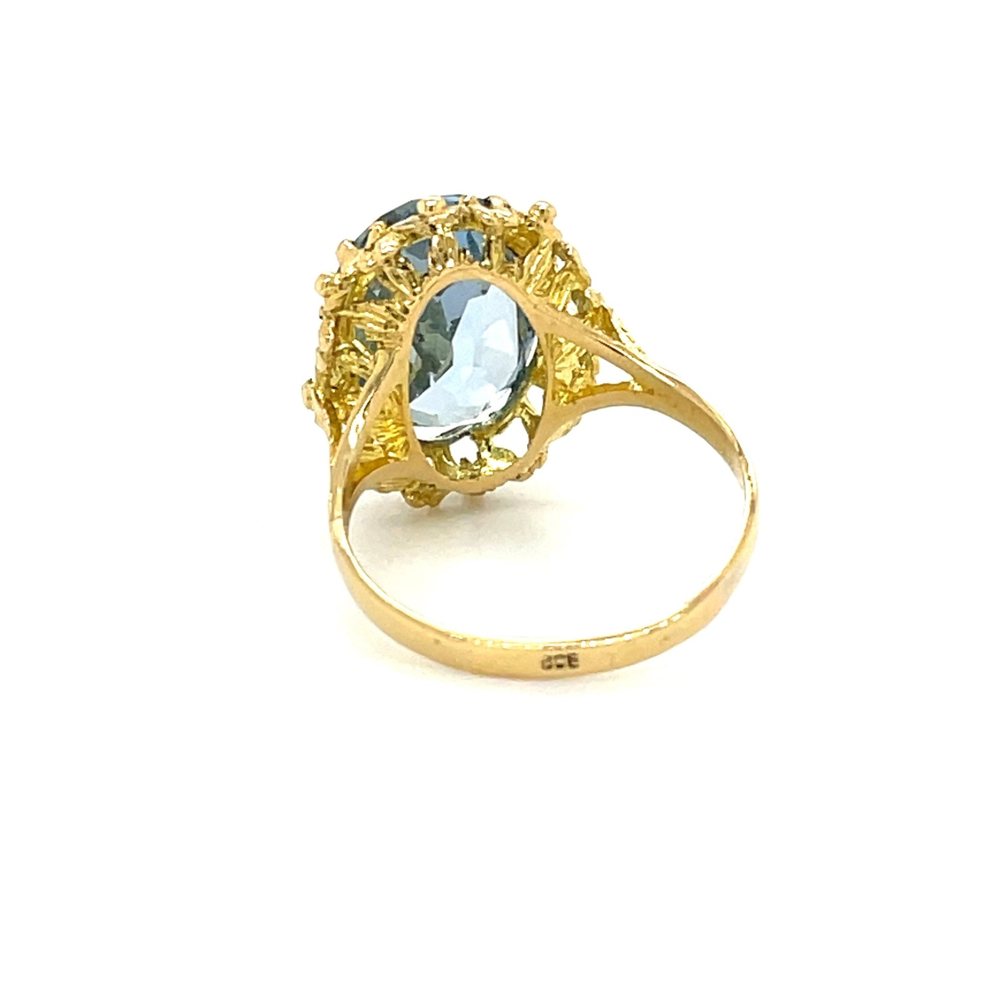 Ring mit Blautopas mind. 4,5g in Gold 585 - JUWEL1