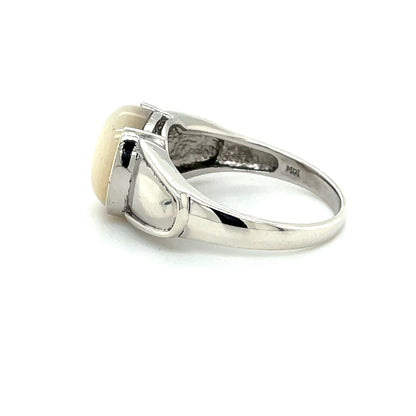 Ring mit Mondstein in Silber 925 - JUWEL1